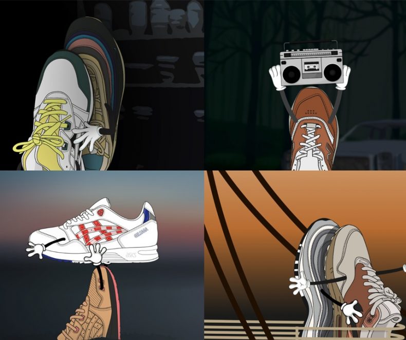 When sneakers replace actors. Can you guess the iconic scenes from romantic movies?